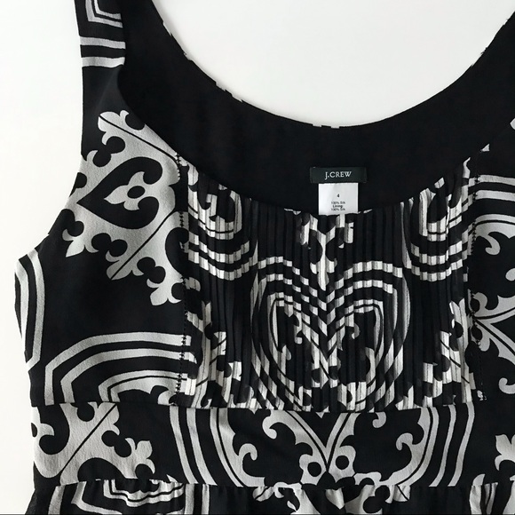 J.Crew 100% Silk Damask Medallion Print Camisole - Picture 4 of 17
